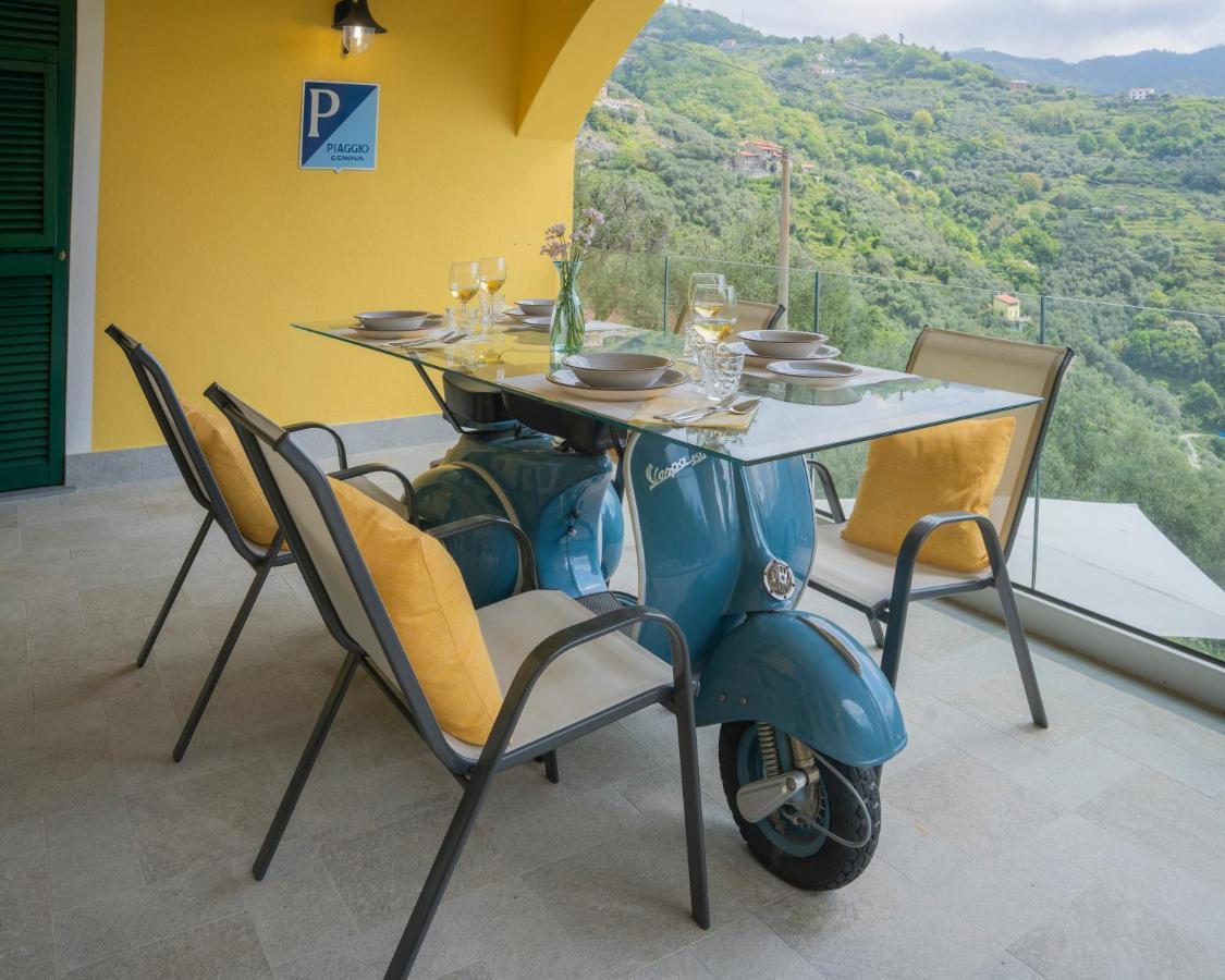 Vespa Apartments Moneglia Eksteriør bilde